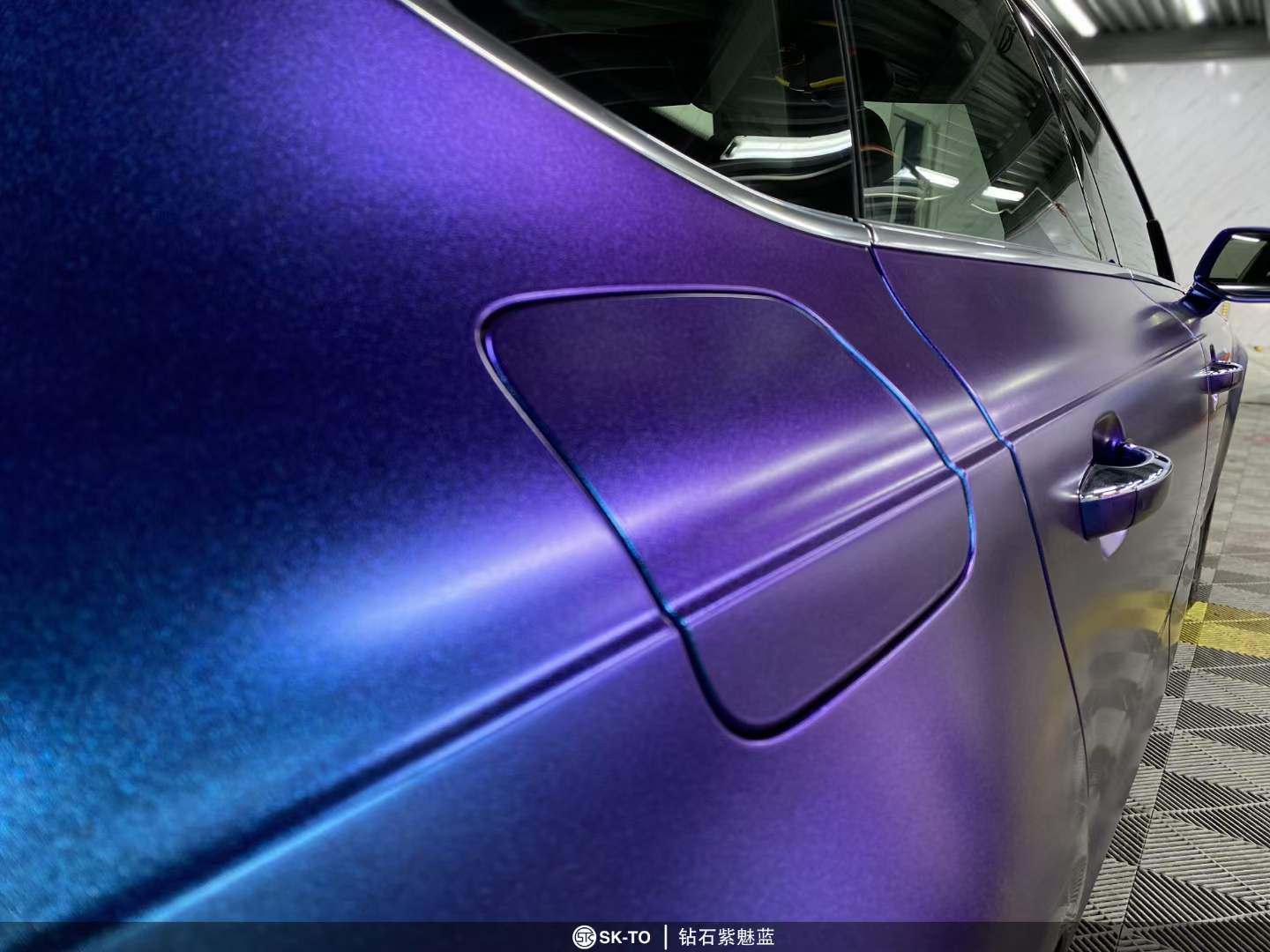 skto改色膜钻石紫魅蓝(奥迪 a7)_搜狐汽车_搜狐网