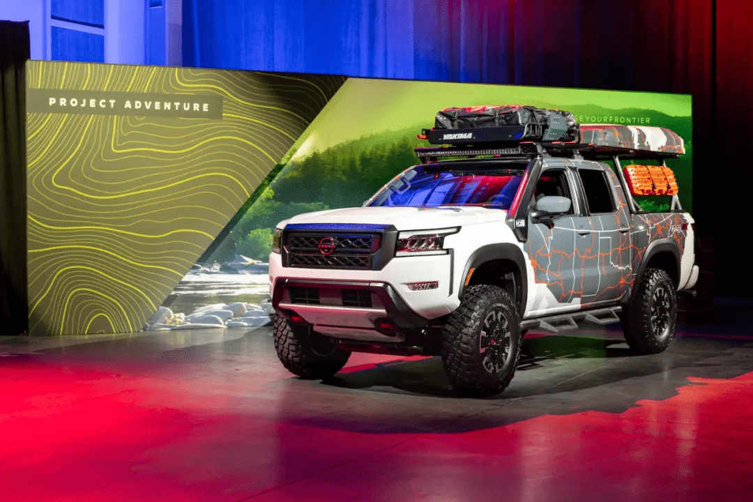 芝加哥车展都是肌肉大皮卡红色法拉利推出了焦绿色