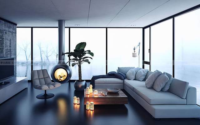 建一面罗兰西尼一窗一风景一户一精神尊享美好人居