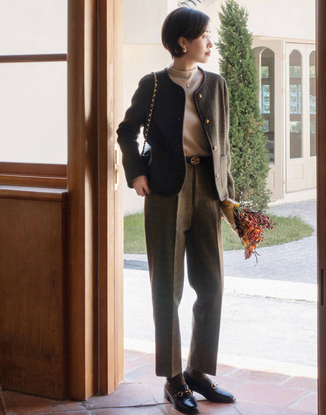 细节 小香风外套=优雅、贵气?挑选时不注意这3点,不是显胖就是显廉价