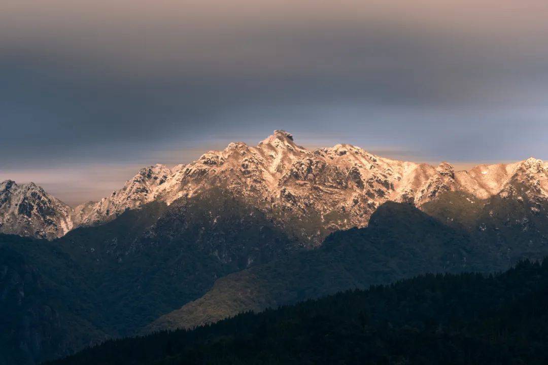天台山|寻访腾冲古十二景丨于高黎贡山处望见笔峰霁雪