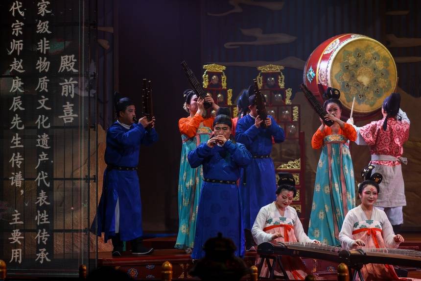 鼓乐齐鸣、寅虎生威 第十四届西安鼓乐云上艺术节奏响长安