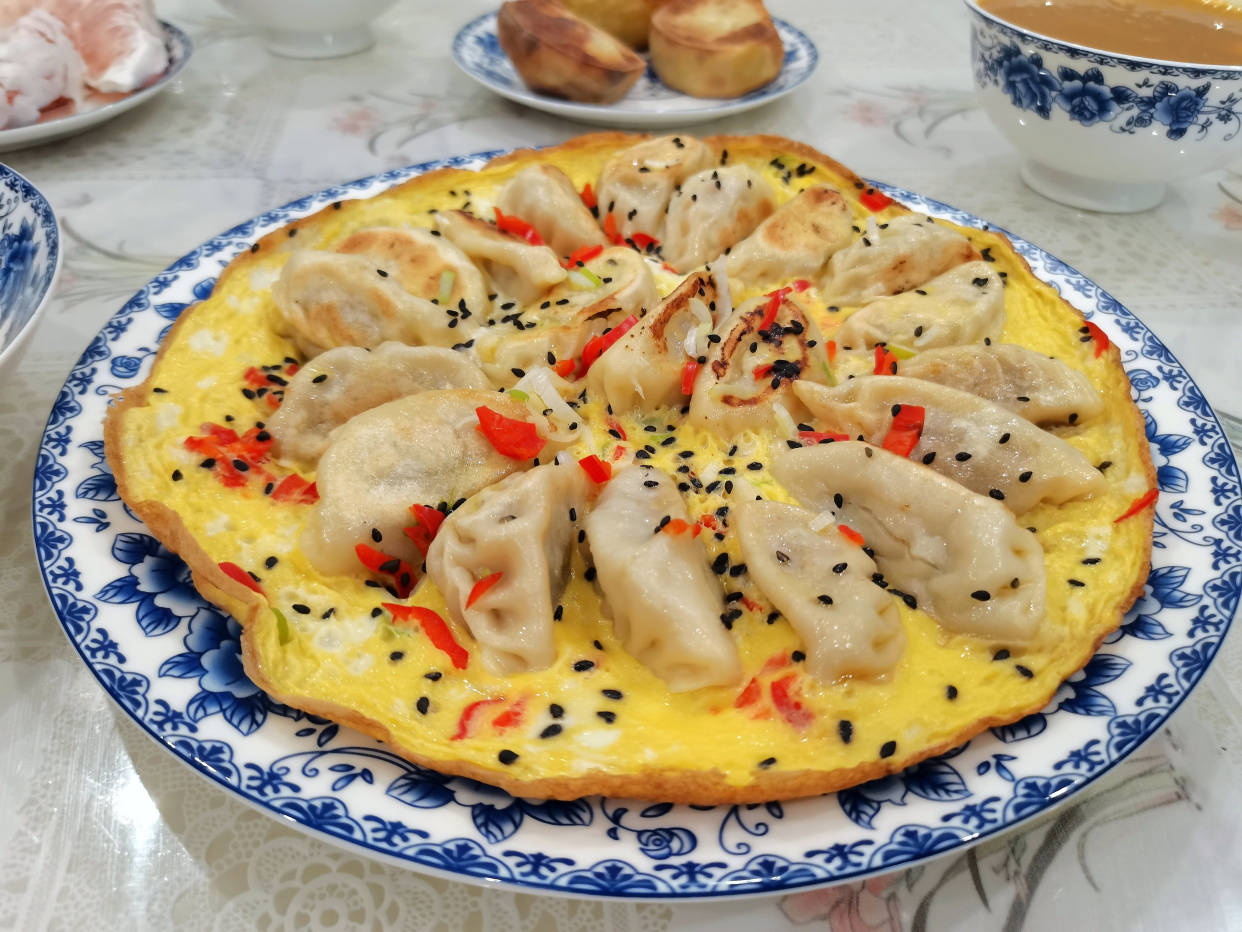 饺子|一家3口的早餐,营养齐全味道好,孩子爱吃