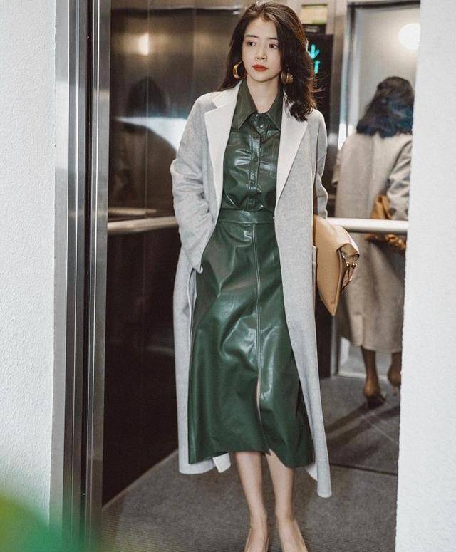 大腿 有一种优雅大方的美叫:三木穿“膝下裙”,35岁左右的女人快收藏