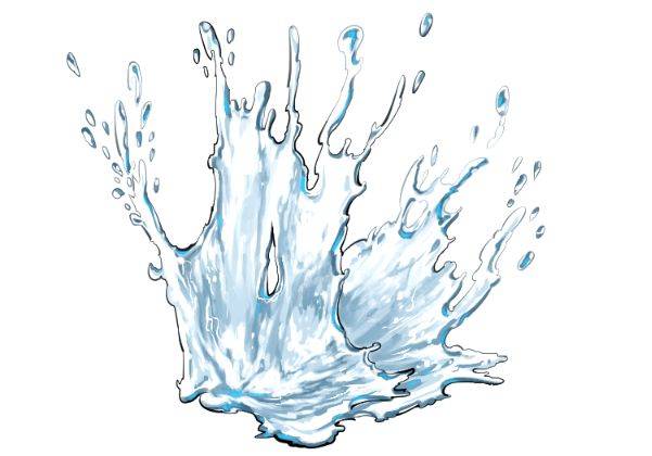 喷溅的水花怎么画 教你用各种笔刷制作水花飞溅效果 工具 透明感 灵猫 喷溅的水花怎么画 教你用各种笔刷制作水花飞溅效果 工具 透明感 灵猫