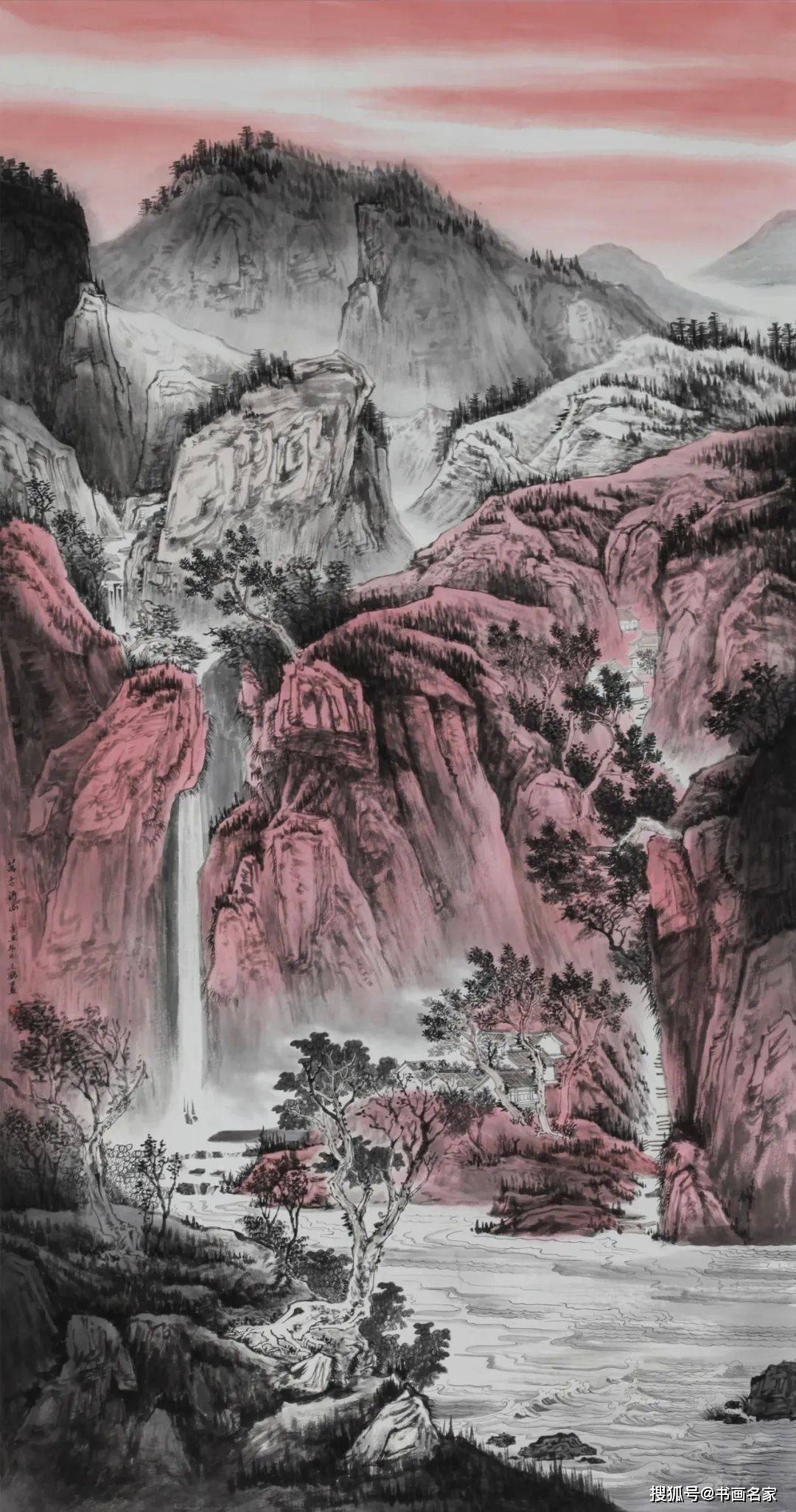 『艺术中国 』——特邀艺术家王鹤_绘画_清水_笔墨