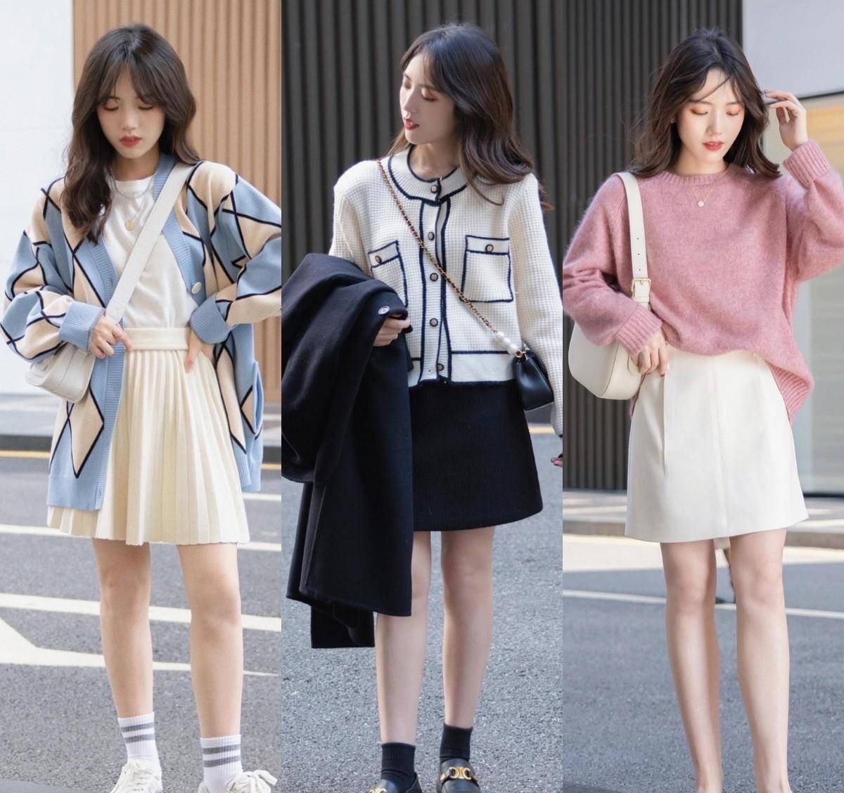 厚底 被这位152小个子博主圈粉了,时髦、气质又显高,照着穿就好