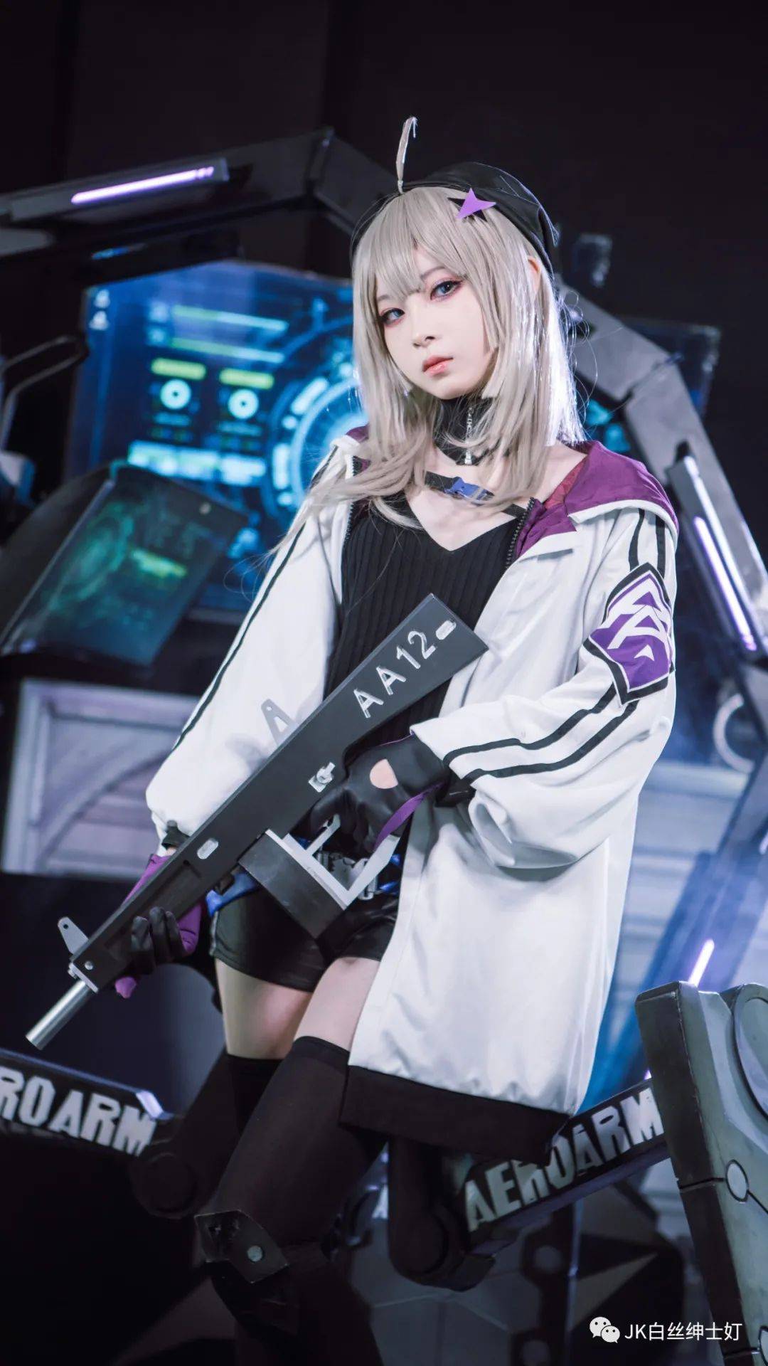 cos:少女前线 aa12 建议及时为此战术人形补充糖分_wb_yush_摄影