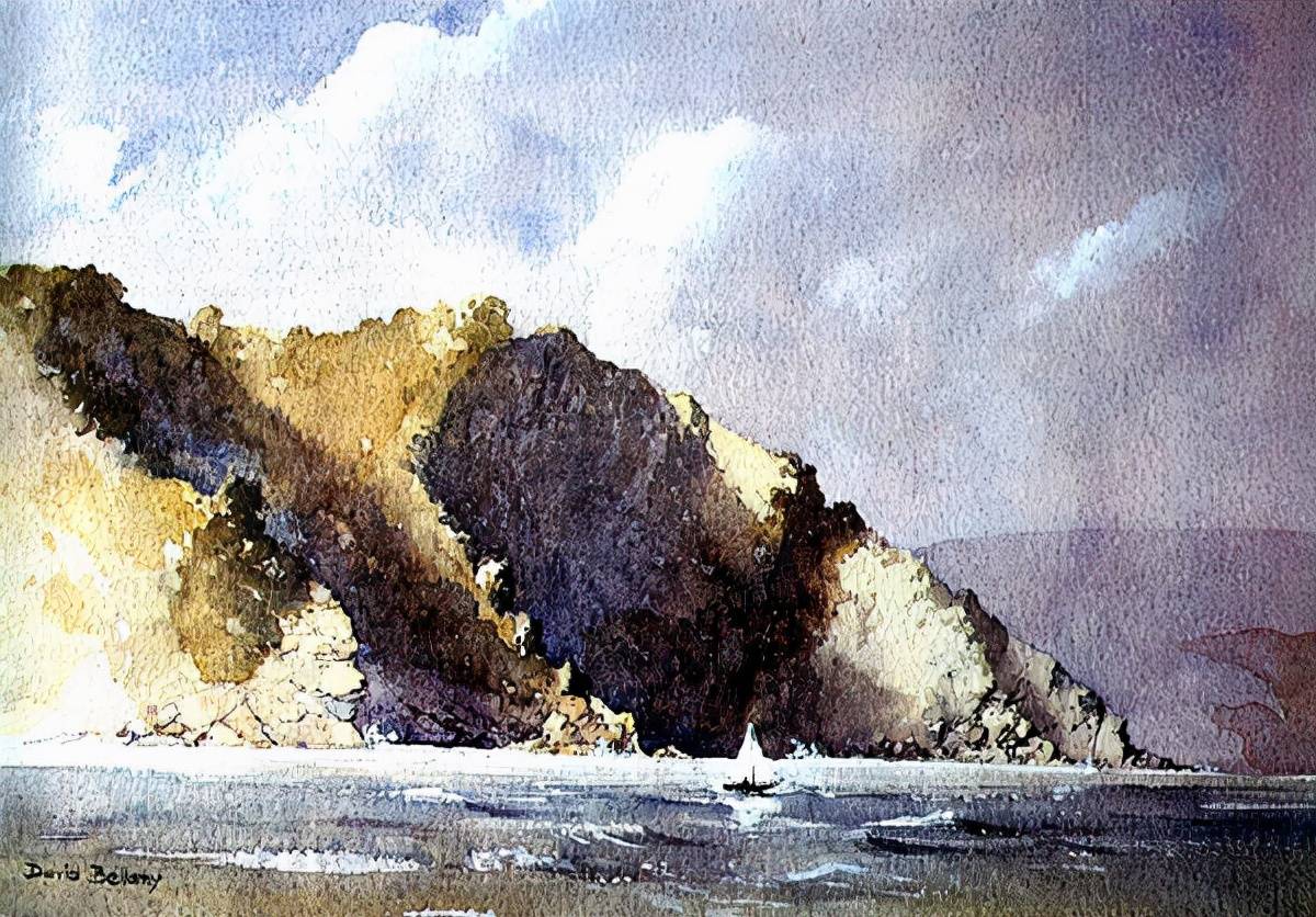 英国画家richardthorn水彩风景画作品