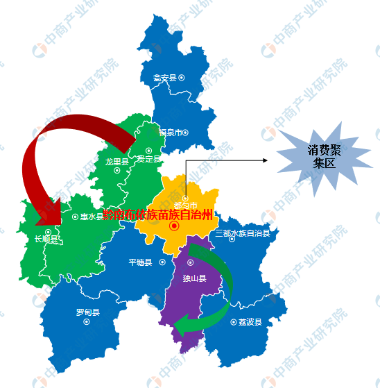 【产业图谱】2022年黔南州市产业布局及产业招商地图分析