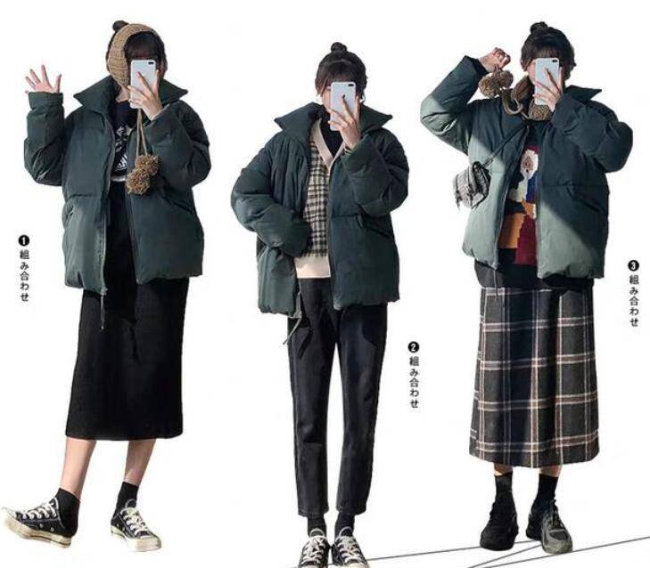 设计 短款的面包服