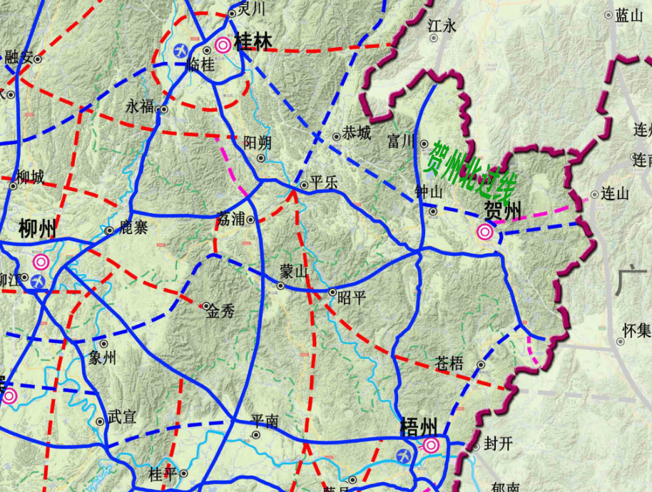 贺州钟山县规划图图片
