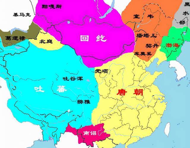 回鹘地图图片