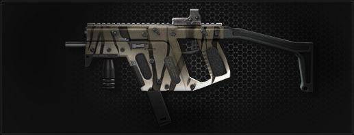 冲锋枪全自动武器不愧是短剑它不仅火力猛并且外形科幻