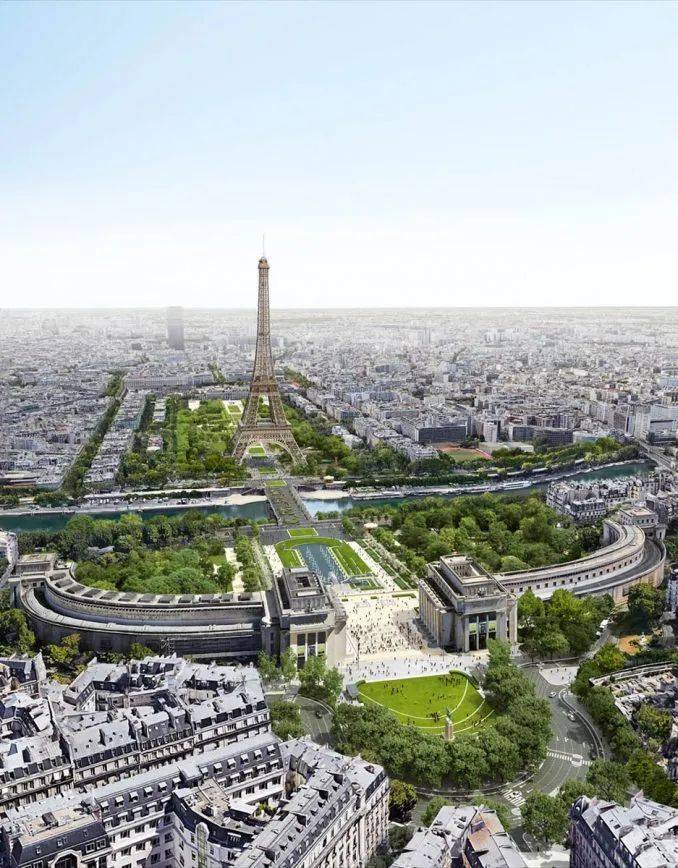 巴黎议会批准埃菲尔铁塔绿化计划