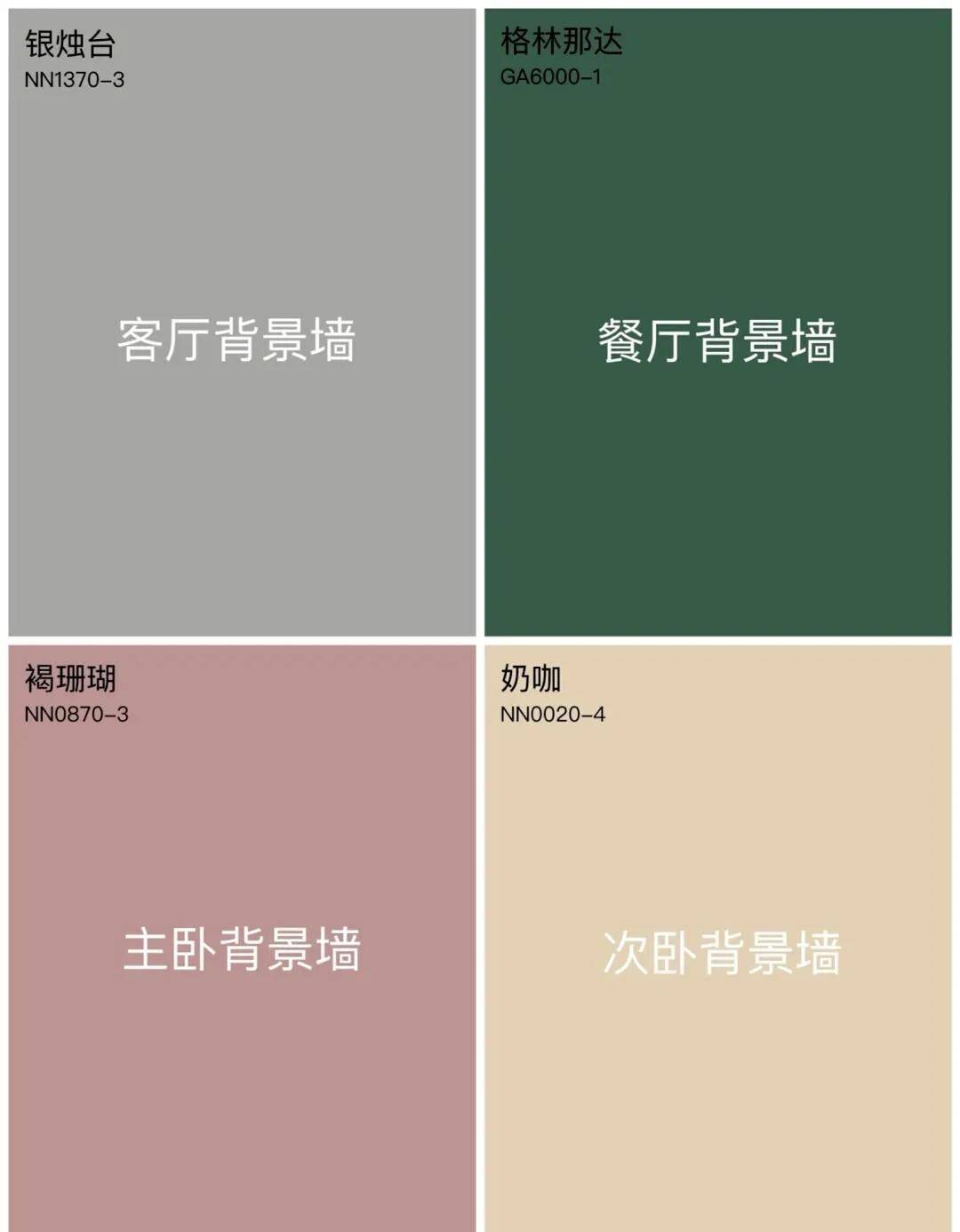 设计分享全屋颜色搭配设计实拍图