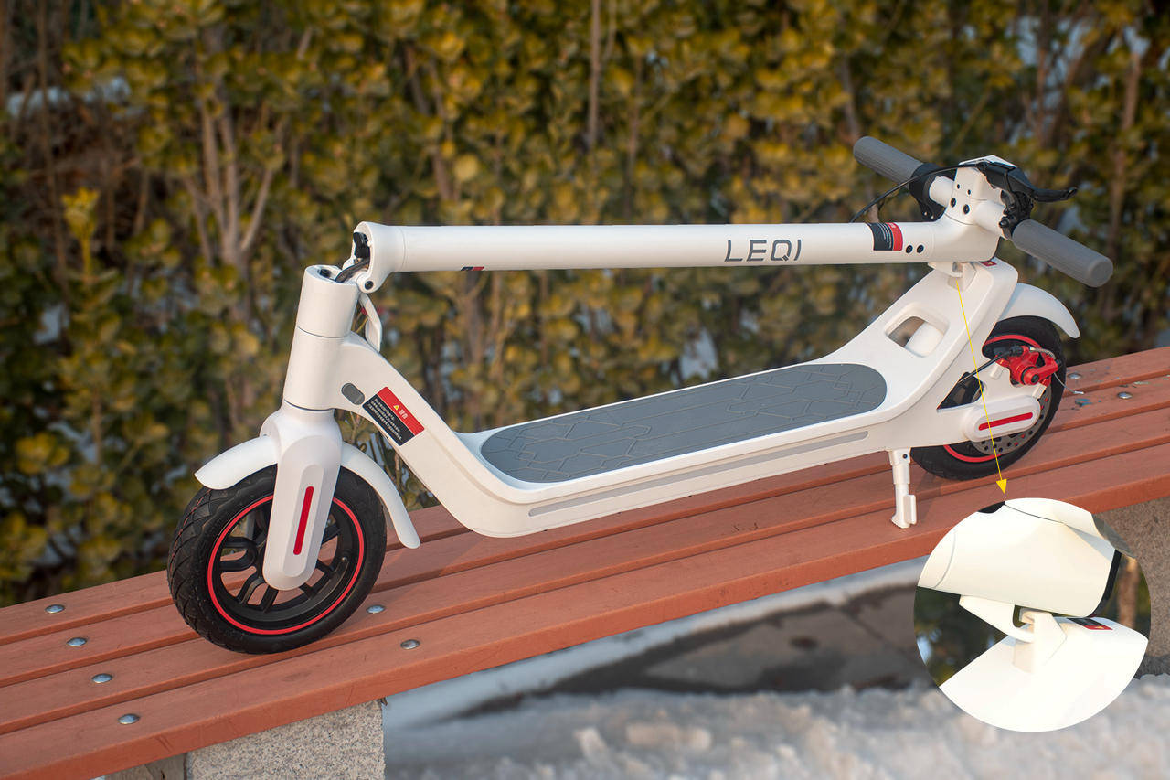 支持鸿蒙智联解决市区短途出行痛点乐骑智能电动滑板车体验