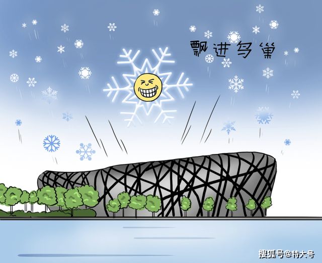 华为雪花表情图片