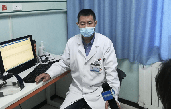 山东省耳鼻喉医院鼻外科副主任陈爱平接受济南电视台采访