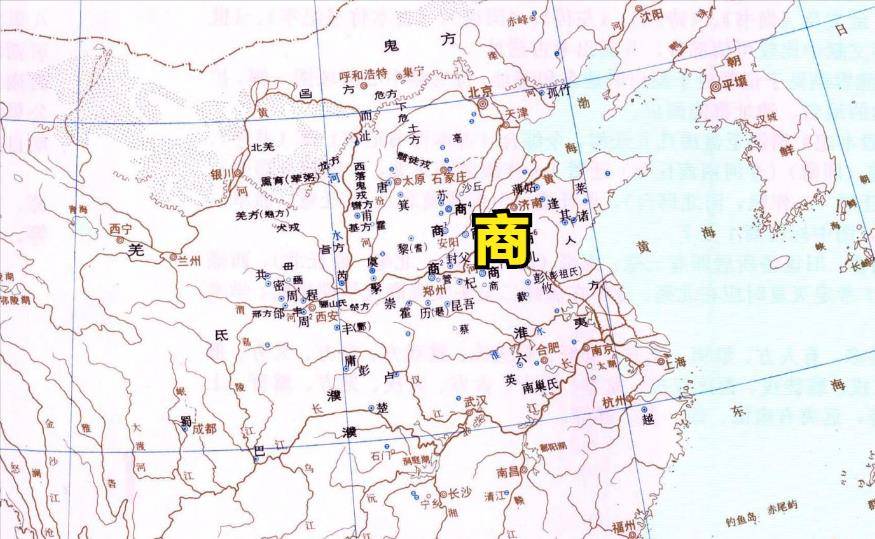 中国历史上各个朝代:从夏朝到清朝领土地图详细一览