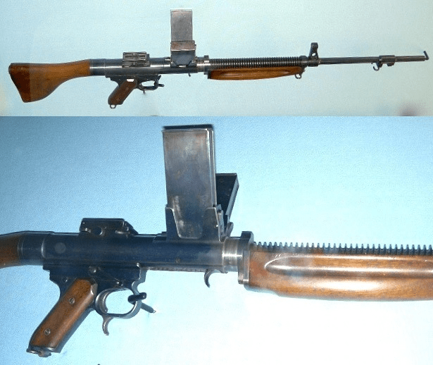 原创伯顿m1917机关步枪一战时期用于防空的反飞艇步枪