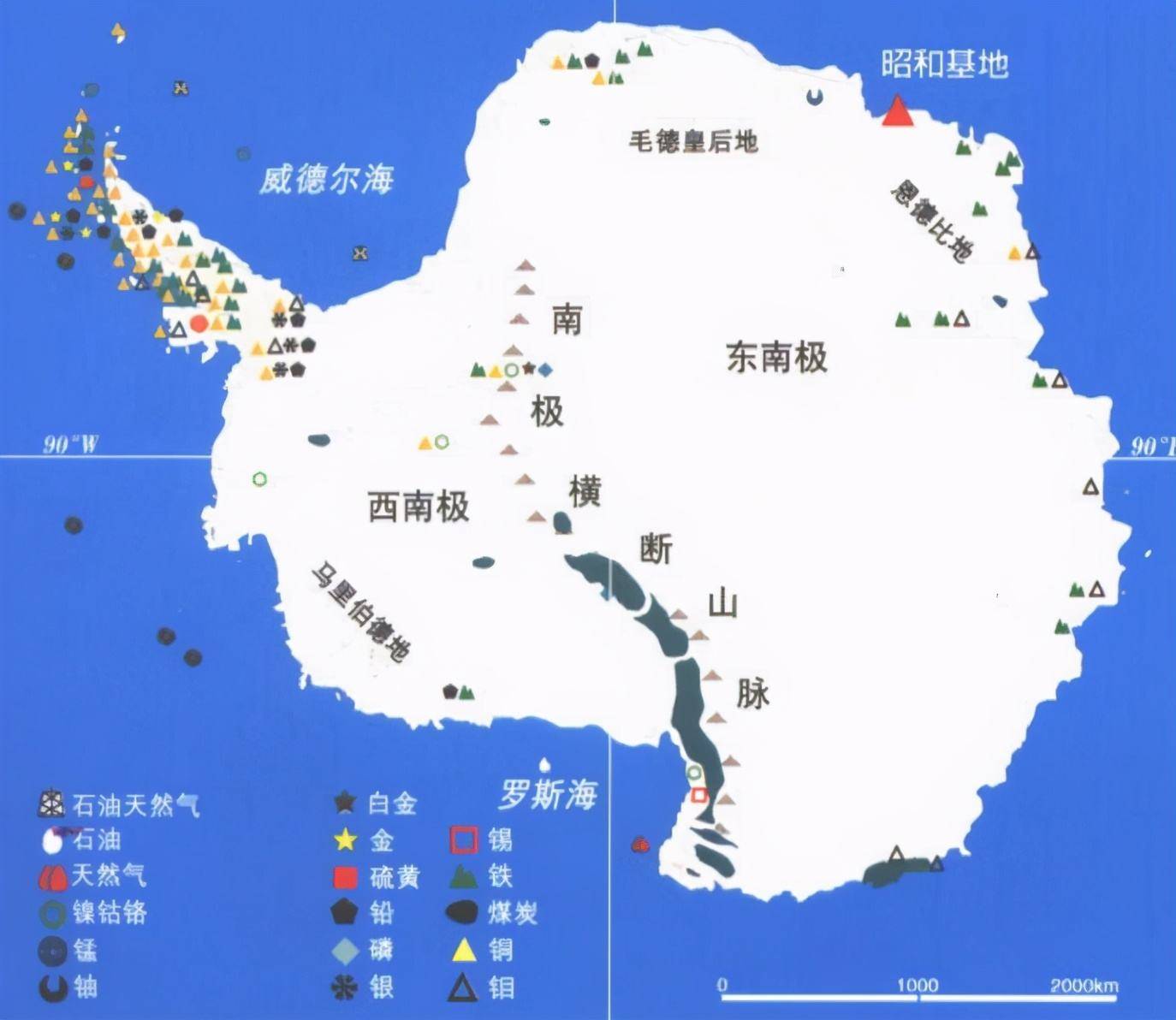 南极半岛地理位置图图片