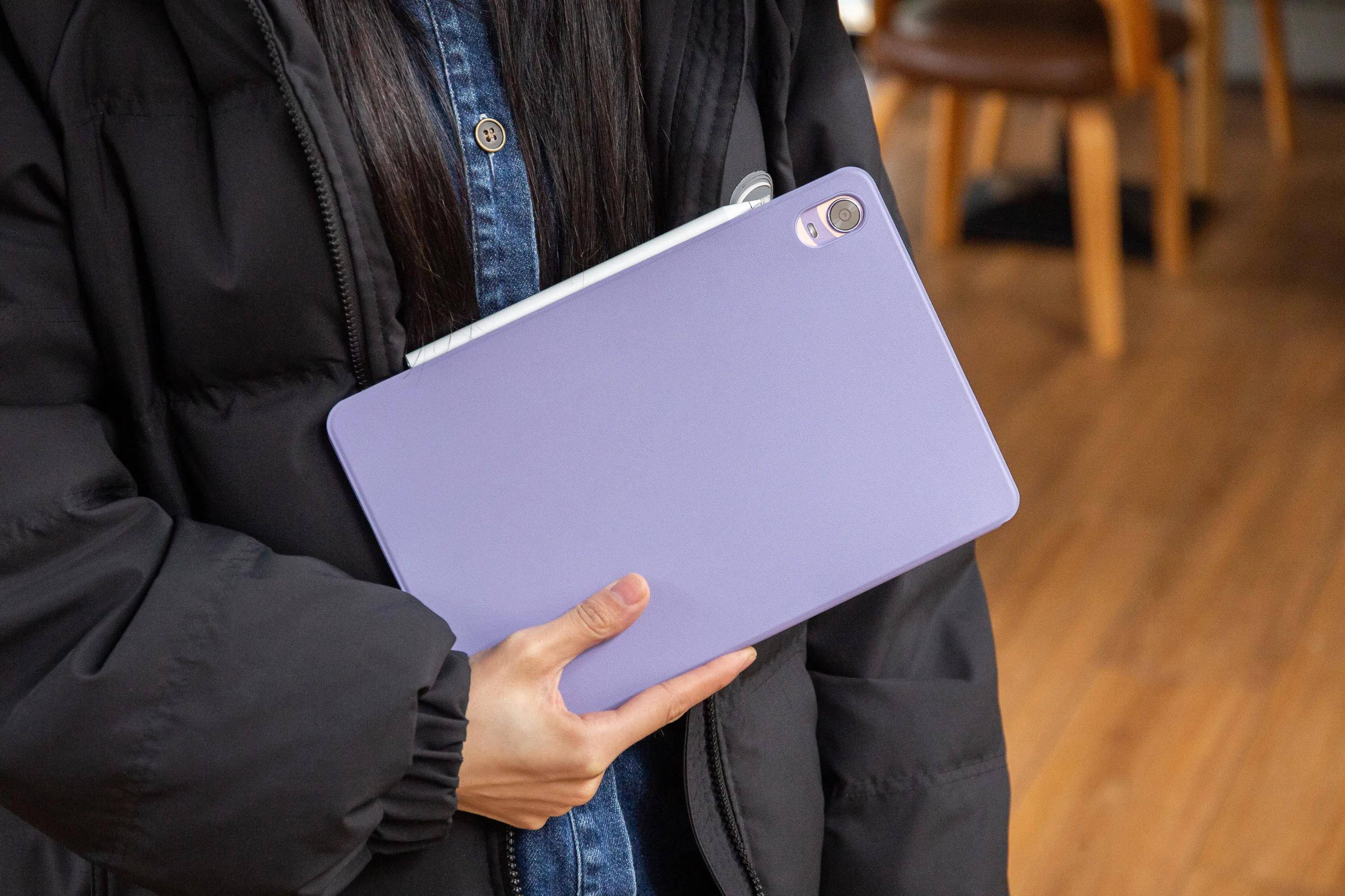 OPPO Pad极光紫图赏：120Hz高刷带来顺畅生产，颜值让人爱不释手