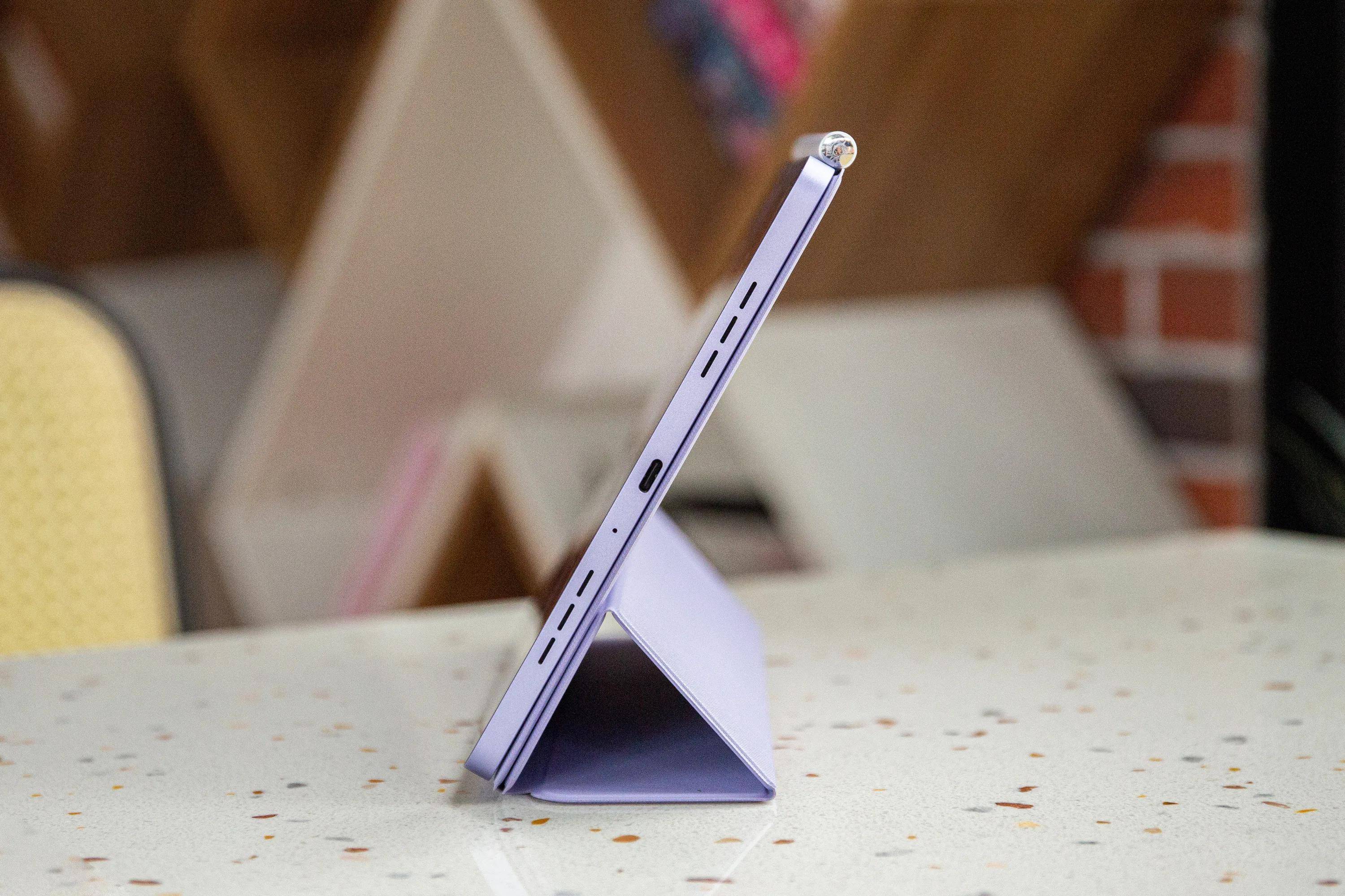 OPPO Pad极光紫图赏：120Hz高刷带来顺畅生产，颜值让人爱不释手