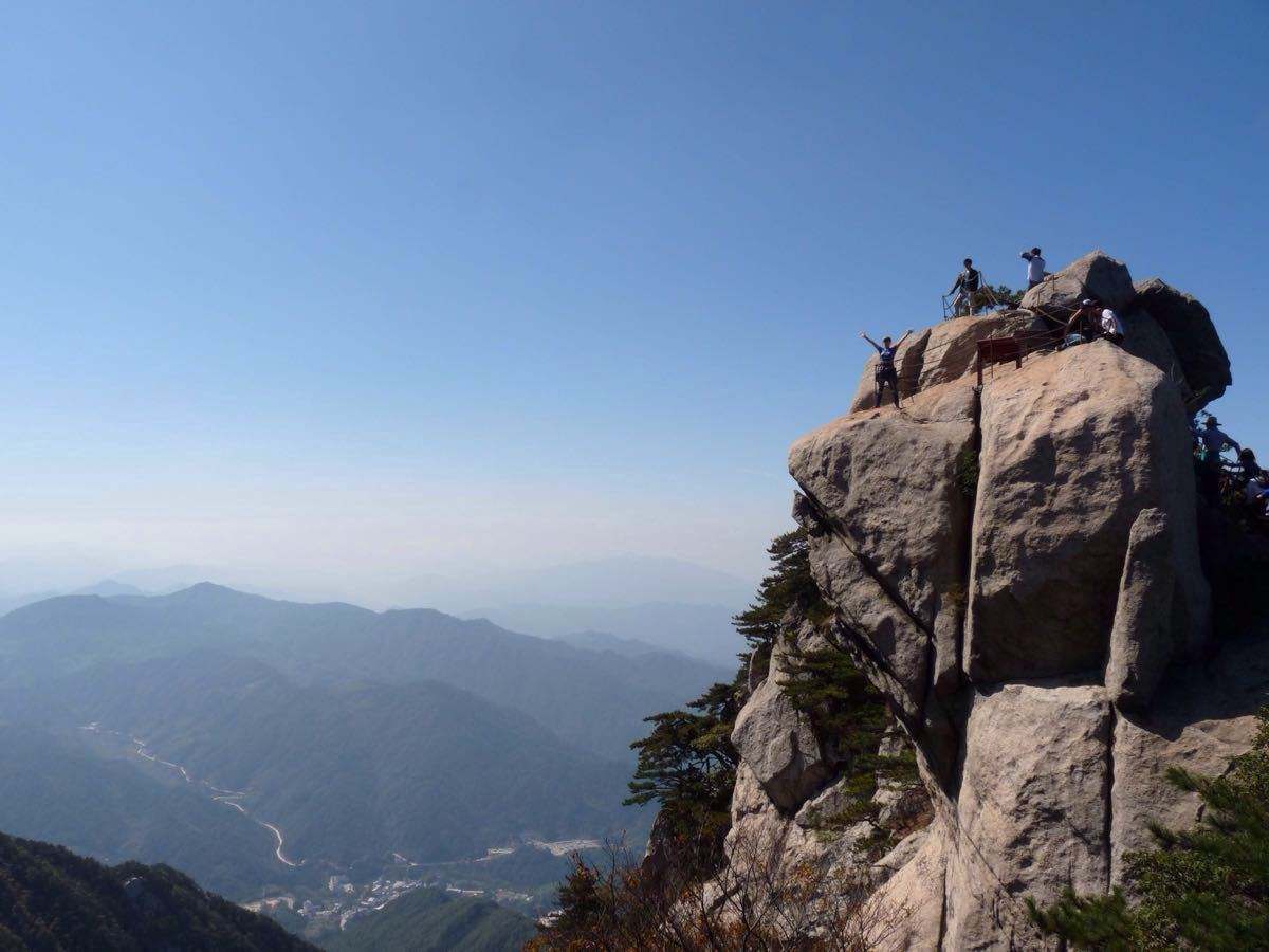 溪口高峰山风景区图片