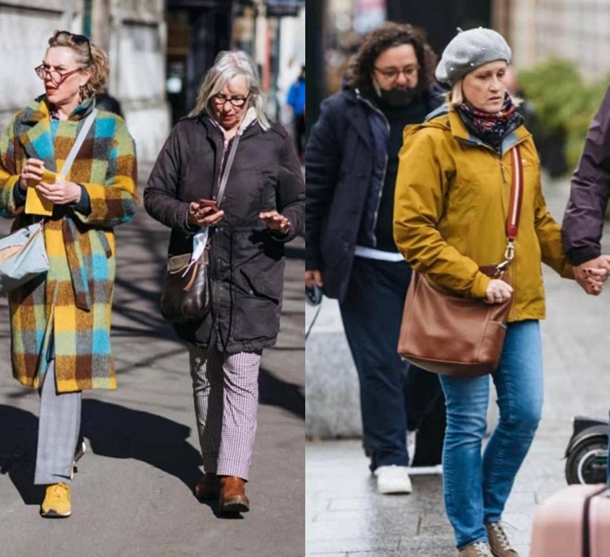 色彩 路人视角中的“巴黎奶奶”,打扮真实自然不做作,个个从头美到脚