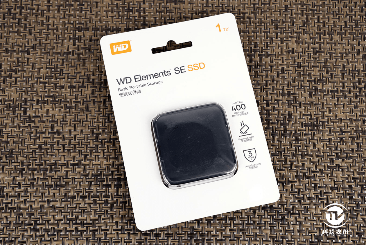 27g的随身存储精灵 西数WD Elements SE PSSD评测