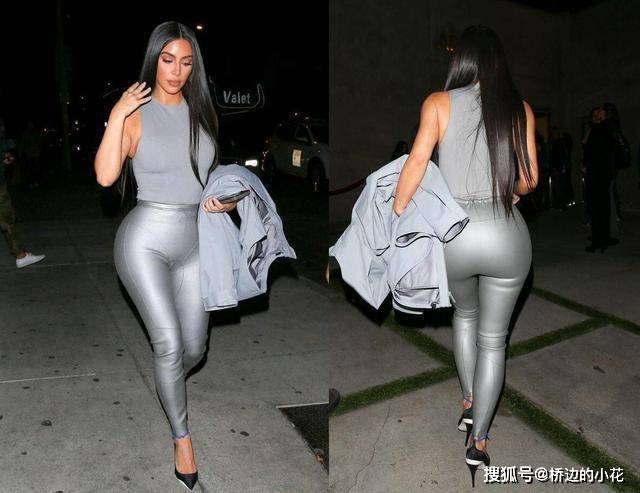 个性 卡戴珊过40岁真高调,穿紧身乳胶装就算了,还化浓妆脸变到不敢认