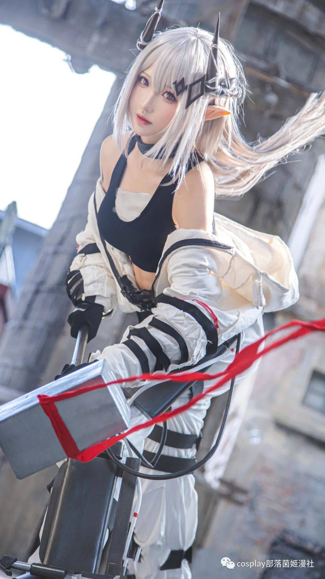 cos:明日方舟泥岩cos正片@南宫_因为_阳炎型_wb