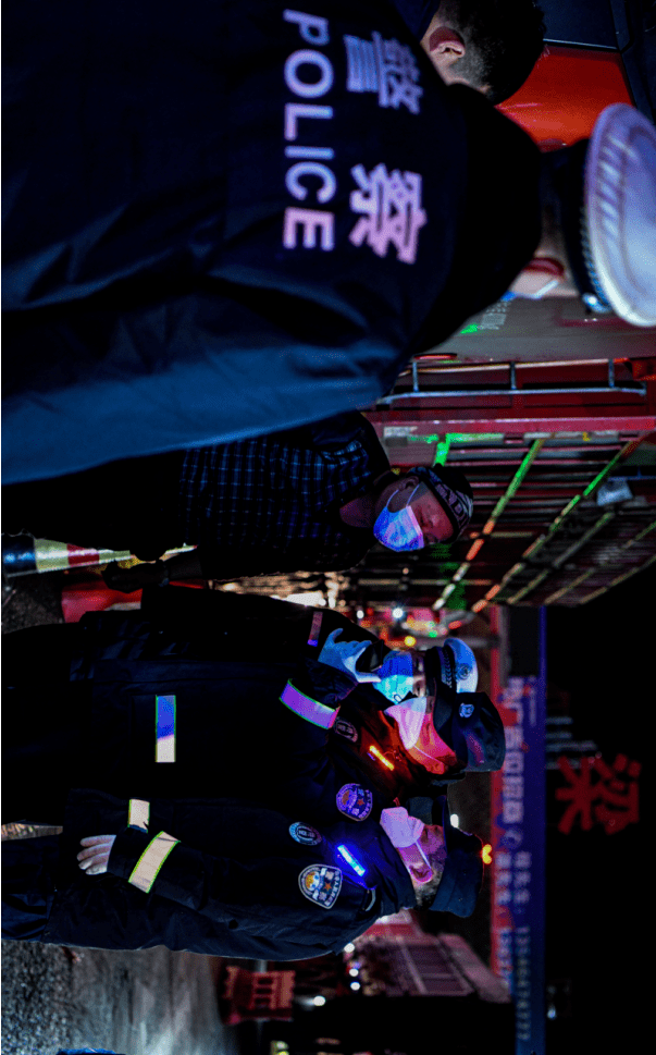 「一线影像」吕梁公安抗疫进行时（高清大图）