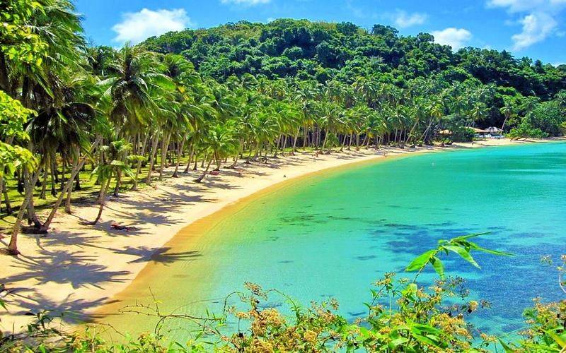 美丽的马来西亚海滩