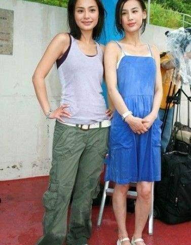 黄圣依 黄圣依到底有多矮？踩10厘米高跟鞋，跟穿着平底鞋的吴昕一般高