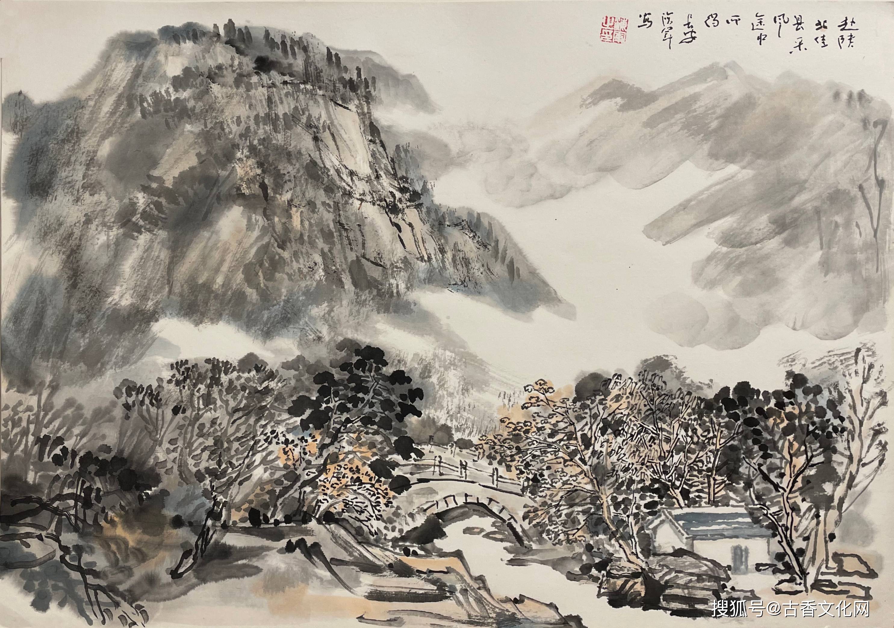 刘海军国画作品欣赏_西安_陕西_画展