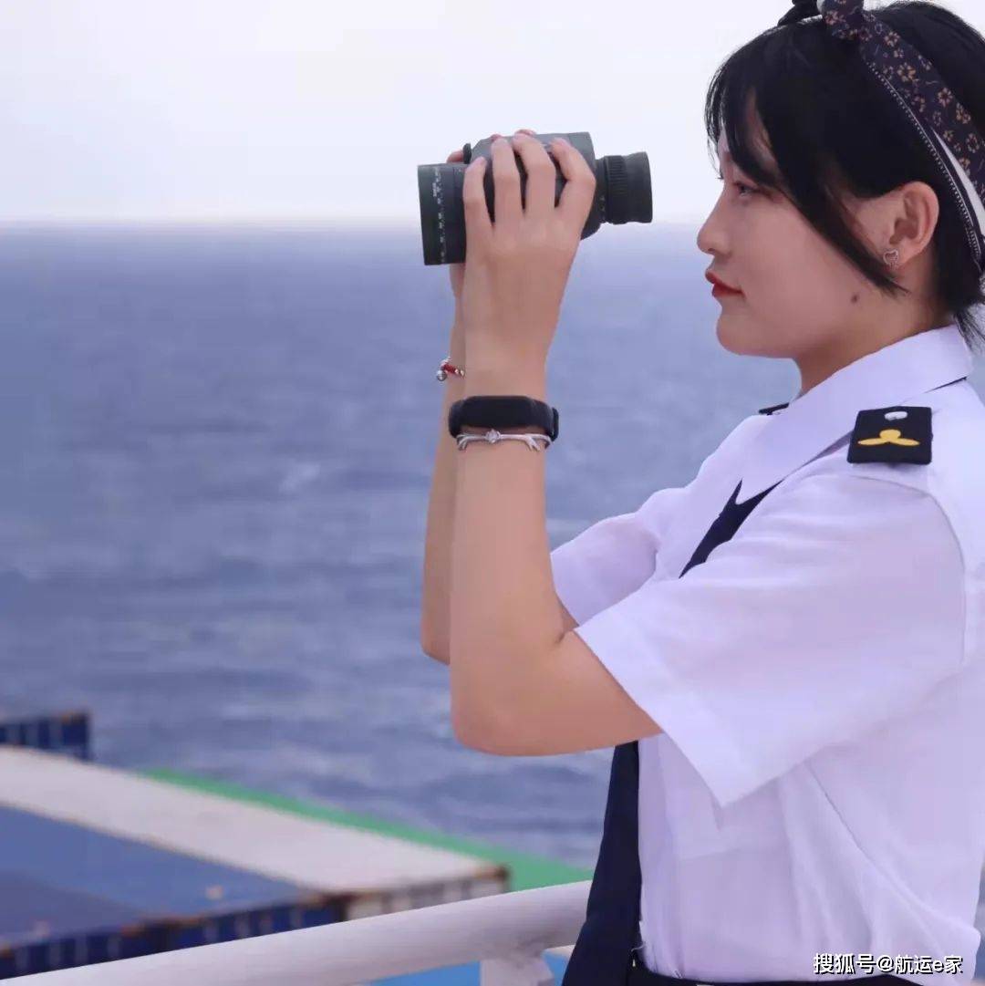 乘风破浪的95后远洋女船员
