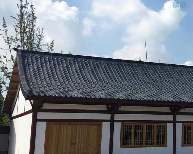 仿古铝瓦的安装铺设看起来整齐有序