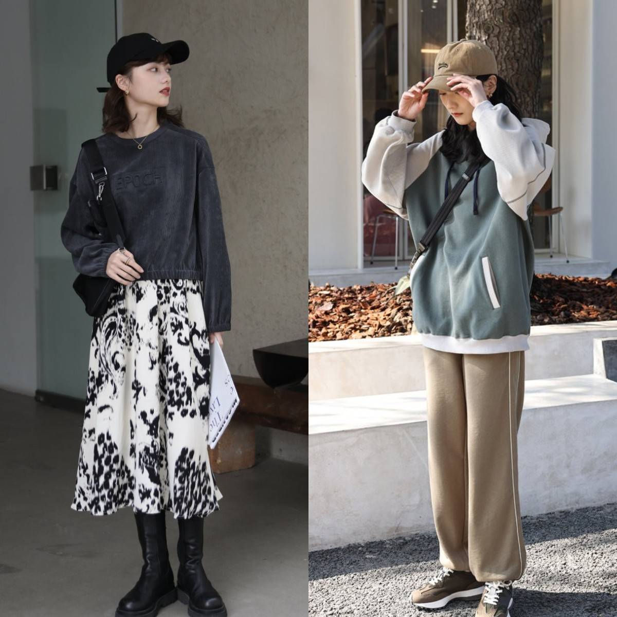 下装 卫衣不一定要配牛仔裤，试试搭这7款“下装”，穿出个性时髦感