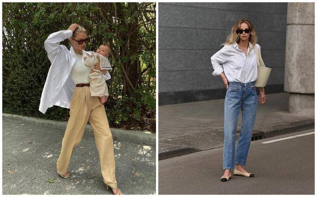 格纹 刘诗诗被嘲生图状态差别大，脸皮松弛显年纪，但衬衫搭半裙太加分