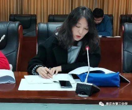 以研促教提质增效枣庄三中市中校区举办学科教研观摩活动