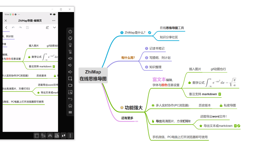 免費思維導圖合集裡面的居然比收費強