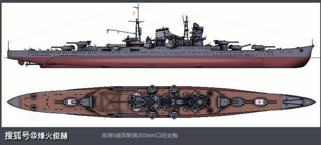万吨重巡:击沉己方队友,"猪队友"阻断归路_海军_战队_重巡洋舰