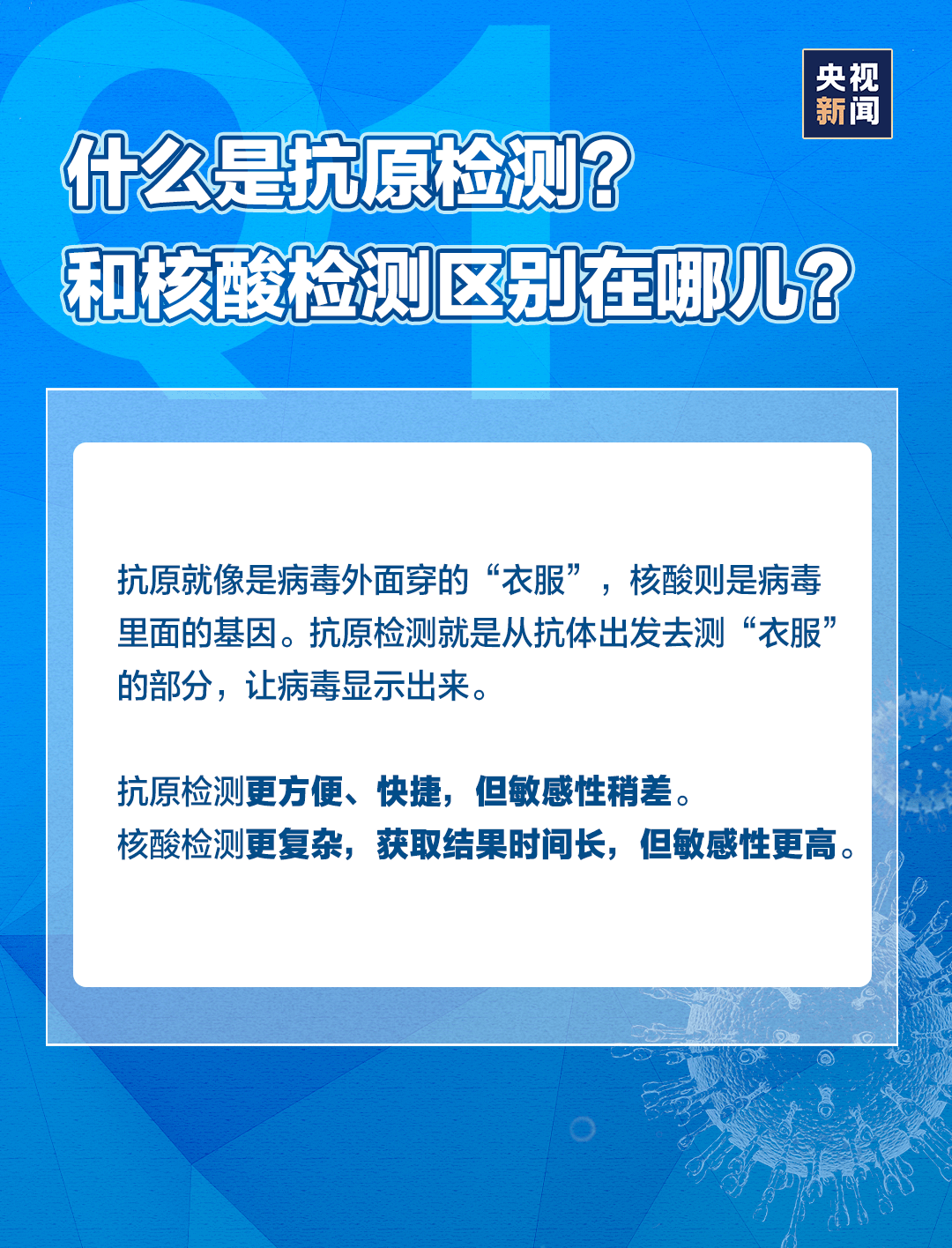 7个问题带你弄懂新冠抗原自测