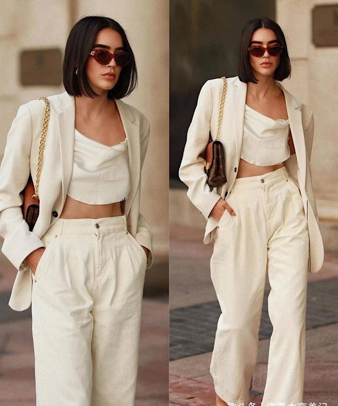 材质 40岁的女人，春夏再热也不要穿短裤，学学陈数这样穿真气质