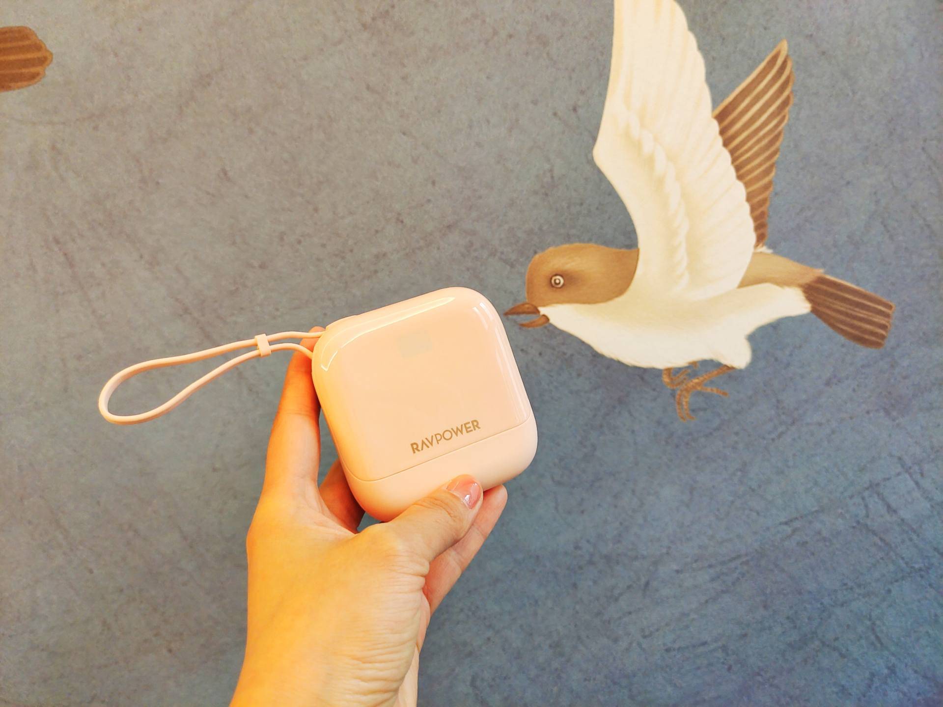 人生第一款充电宝，RAVPower自带线充电宝，小宝贝大能量