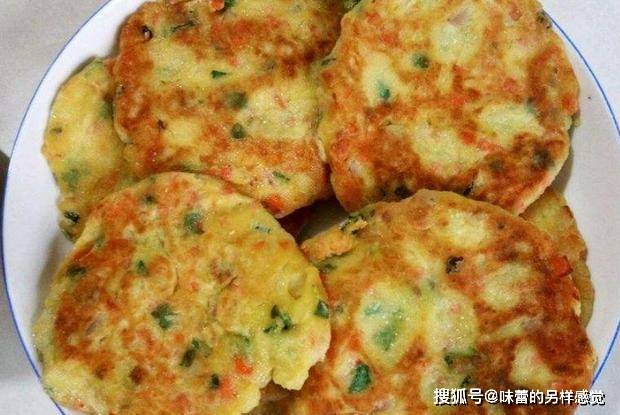原料|早餐分享好吃的火腿土豆饼,软嫩鲜香,简单味美,大人小孩都爱吃