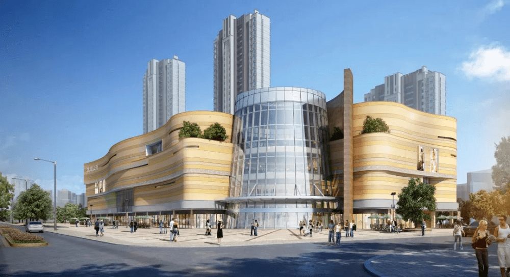 快看南昌银三角九颂荟购物中心设计效果