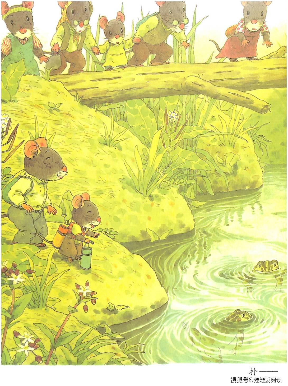 娃娃阅读绘本推荐14只老鼠去春游
